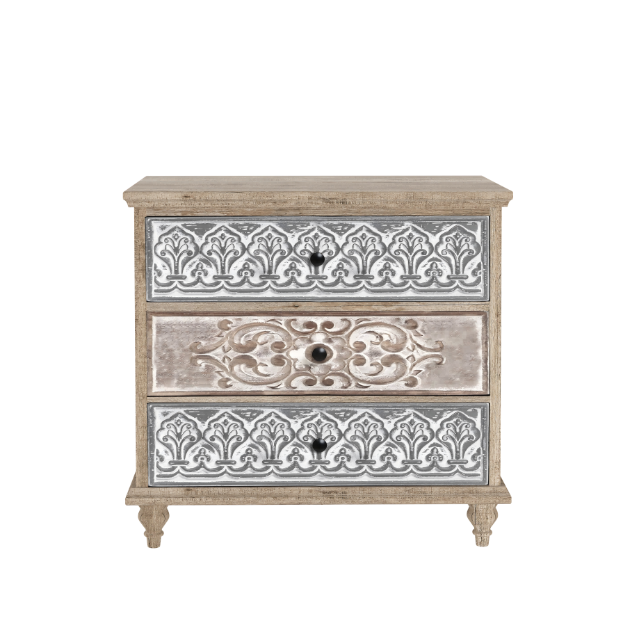 Arcade Filigree 3-Drawer Chest